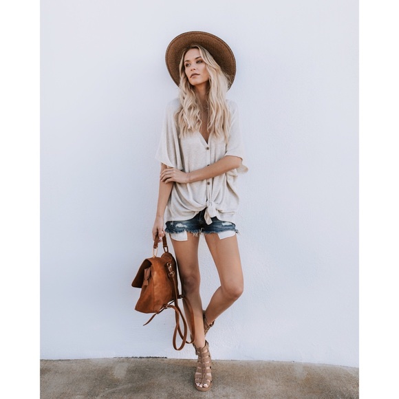 >>LAST<< Liza Short Sleeve Button Thermal - Picture 3 of 5